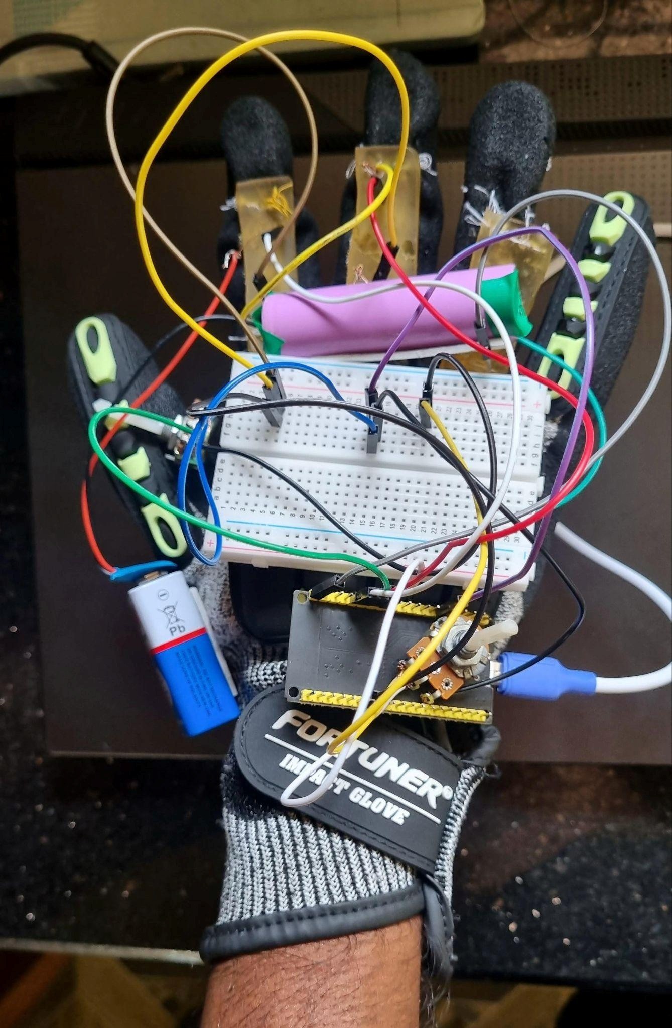 Hydrogel based soft robotic rehabilitation glove